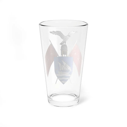 Emblem of Kuwait 1956-1962 (Kuwait) (Coat of Arms) Pint Glass 16oz - Go Mug Yourself