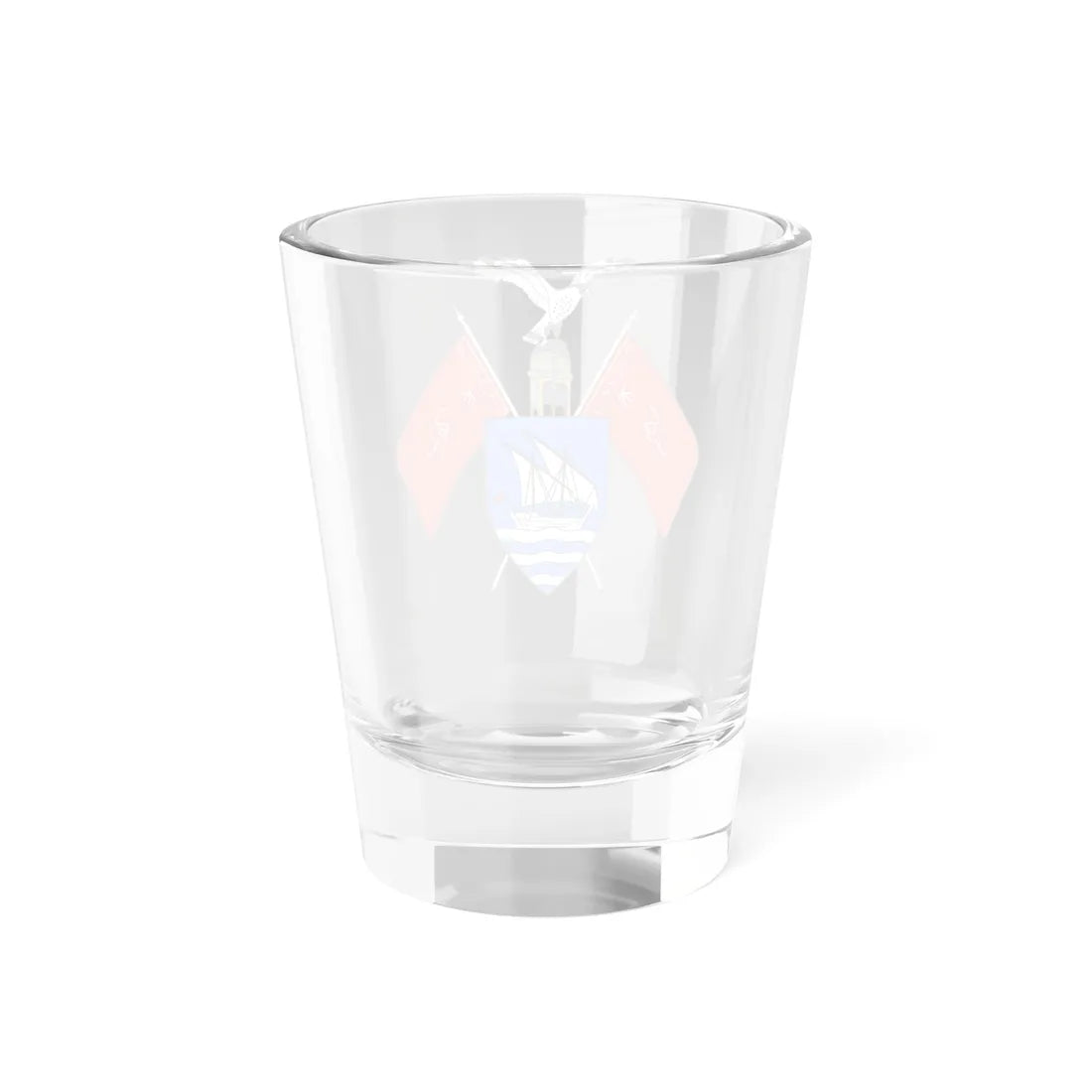 Emblem of Kuwait 1956-1962 (Kuwait) (Coat of Arms) Shot Glass 1.5oz - Go Mug Yourself