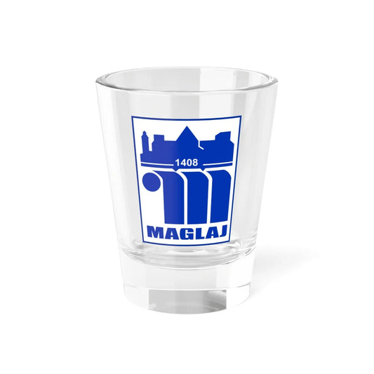 Emblem of Maglaj (Bosnia and Herzegovina) (Coat of Arms) Shot Glass 1.5oz 1.5oz - Go Mug Yourself