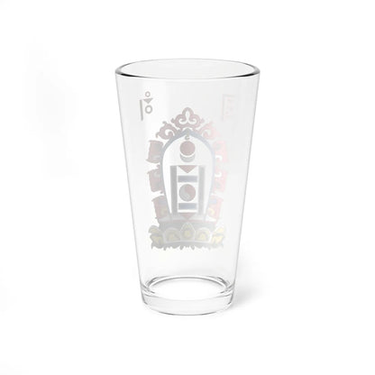 Emblem of Mongolia 191124 (Mongolia) (Coat of Arms) Pint Glass 16oz - Go Mug Yourself
