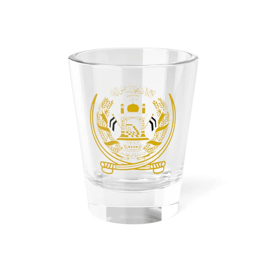 Emblem of National Resistance Front of Afghanistan (Afghanistan) (Coat of Arms) Shot Glass 1.5oz 1.5oz - Go Mug Yourself