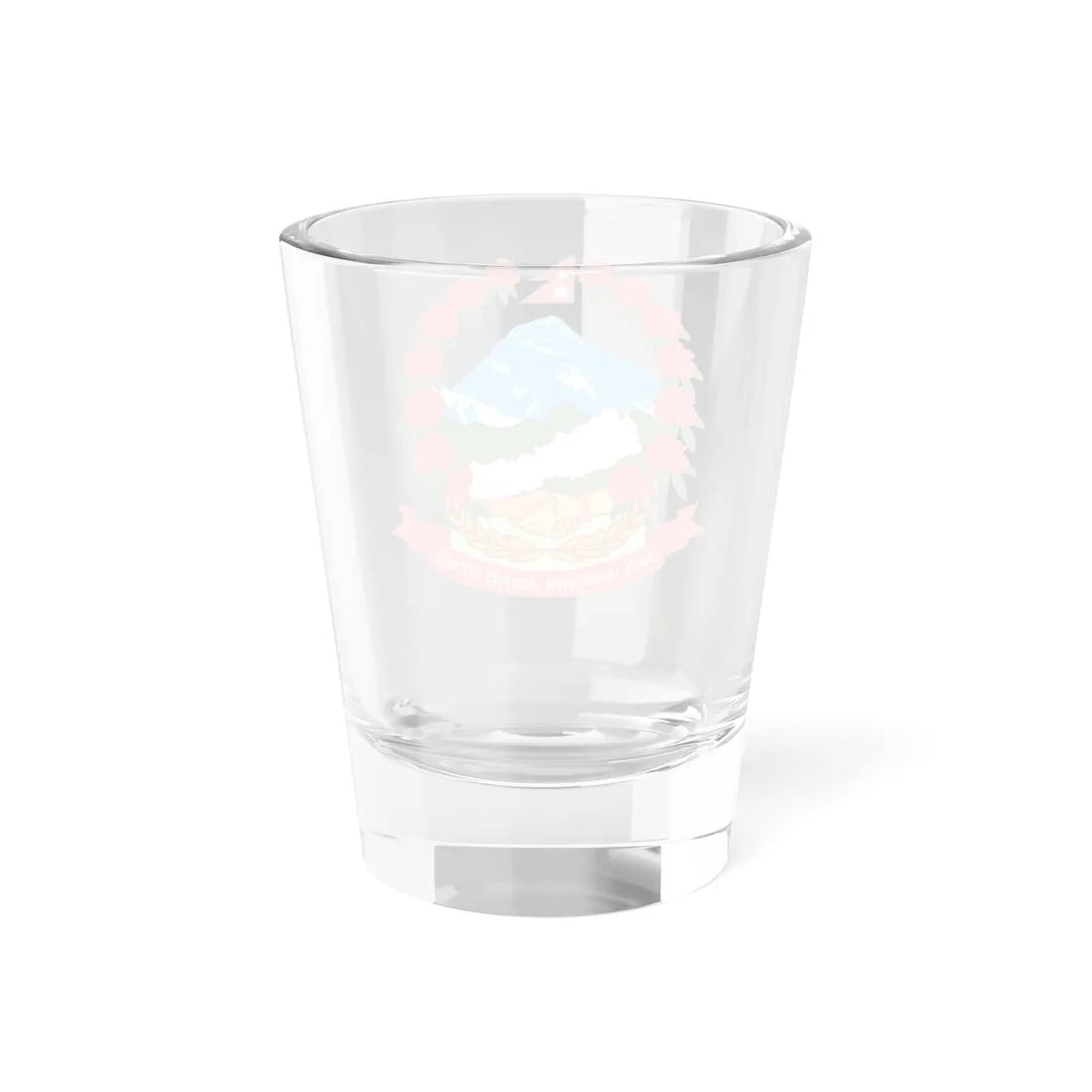 Emblem of Nepal alternative (Nepal) (Coat of Arms) Shot Glass 1.5oz - Go Mug Yourself