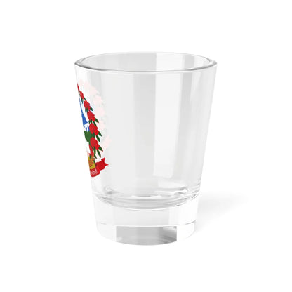 Emblem of Nepal (Nepal) (Coat of Arms) Shot Glass 1.5oz - Go Mug Yourself