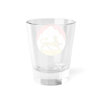Emblem of North Ossetia (Russia) (Coat of Arms) Shot Glass 1.5oz - Go Mug Yourself