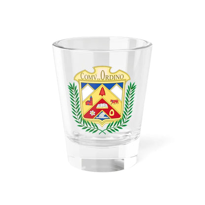 Emblem of Ordino (Andorra) (Coat of Arms) Shot Glass 1.5oz 1.5oz - Go Mug Yourself