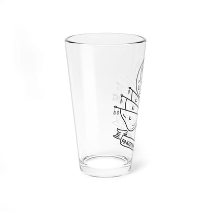 Emblem of Pakistan 1947-1954 (Pakistan) (Coat of Arms) Pint Glass 16oz - Go Mug Yourself