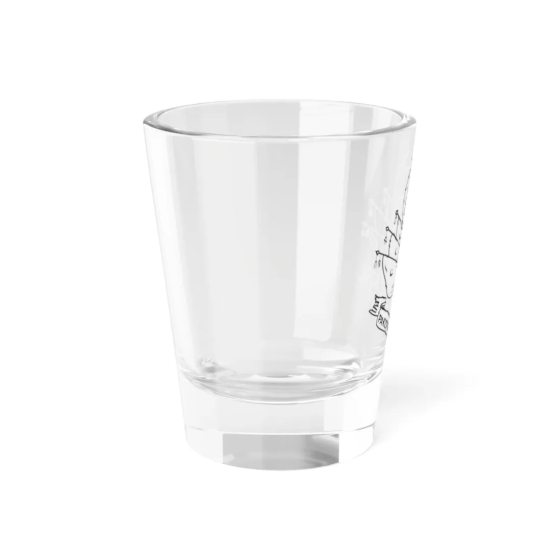 Emblem of Pakistan 1947-1954 (Pakistan) (Coat of Arms) Shot Glass 1.5oz - Go Mug Yourself