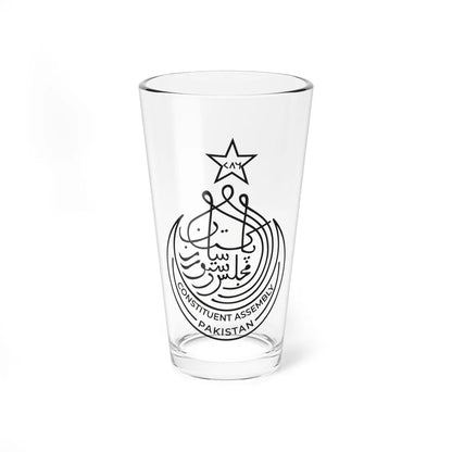 Emblem of Pakistan Constituent Assembly (Pakistan) (Coat of Arms) Pint Glass 16oz 16oz - Go Mug Yourself