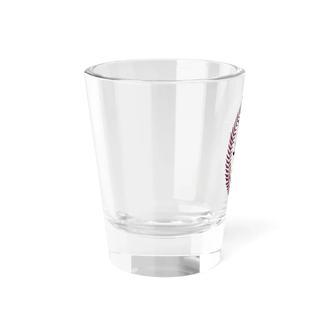 Emblem of Qatar 1966-1976 (Qatar) (Coat of Arms) Shot Glass 1.5oz - Go Mug Yourself
