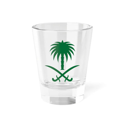 Emblem of Saudi Arabia 2 (Saudi Arabia) (Coat of Arms) Shot Glass 1.5oz 1.5oz - Go Mug Yourself