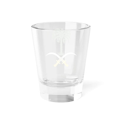 Emblem of Saudi Arabia (Saudi Arabia) (Coat of Arms) Shot Glass 1.5oz - Go Mug Yourself