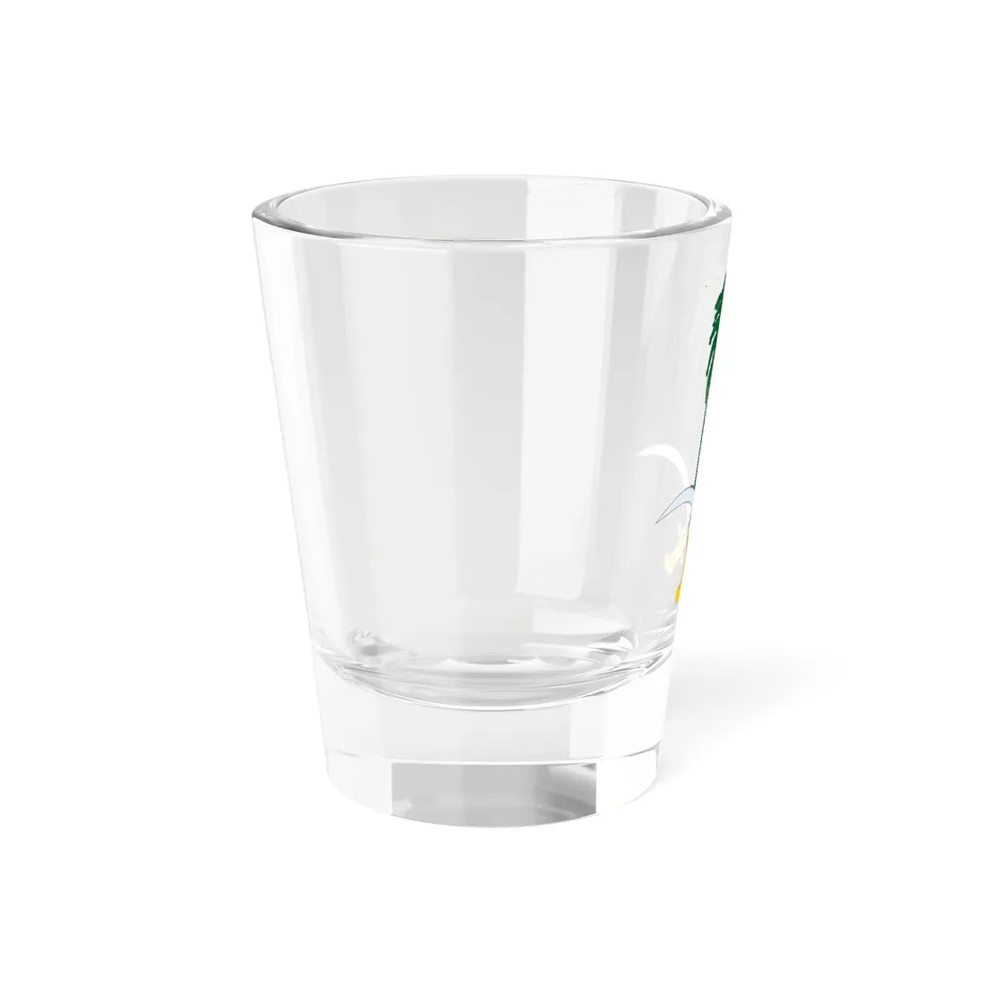 Emblem of Saudi Arabia (Saudi Arabia) (Coat of Arms) Shot Glass 1.5oz - Go Mug Yourself