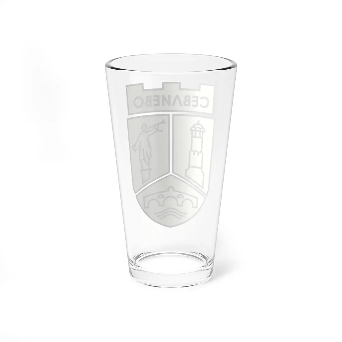 Emblem of Sevlievo (Bulgaria) (Coat of Arms) Pint Glass 16oz - Go Mug Yourself