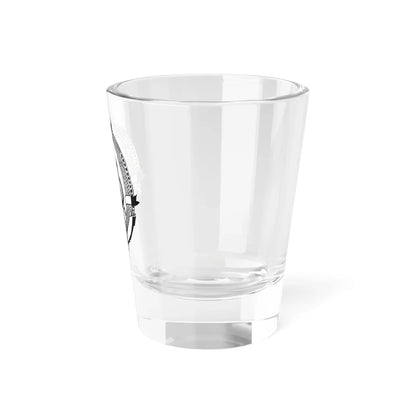 Emblem of SFR Yugoslavia stamp version (Yugoslavia) (Coat of Arms) Shot Glass 1.5oz - Go Mug Yourself