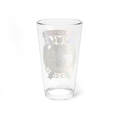 Emblem of Shumen (Bulgaria) (Coat of Arms) Pint Glass 16oz - Go Mug Yourself