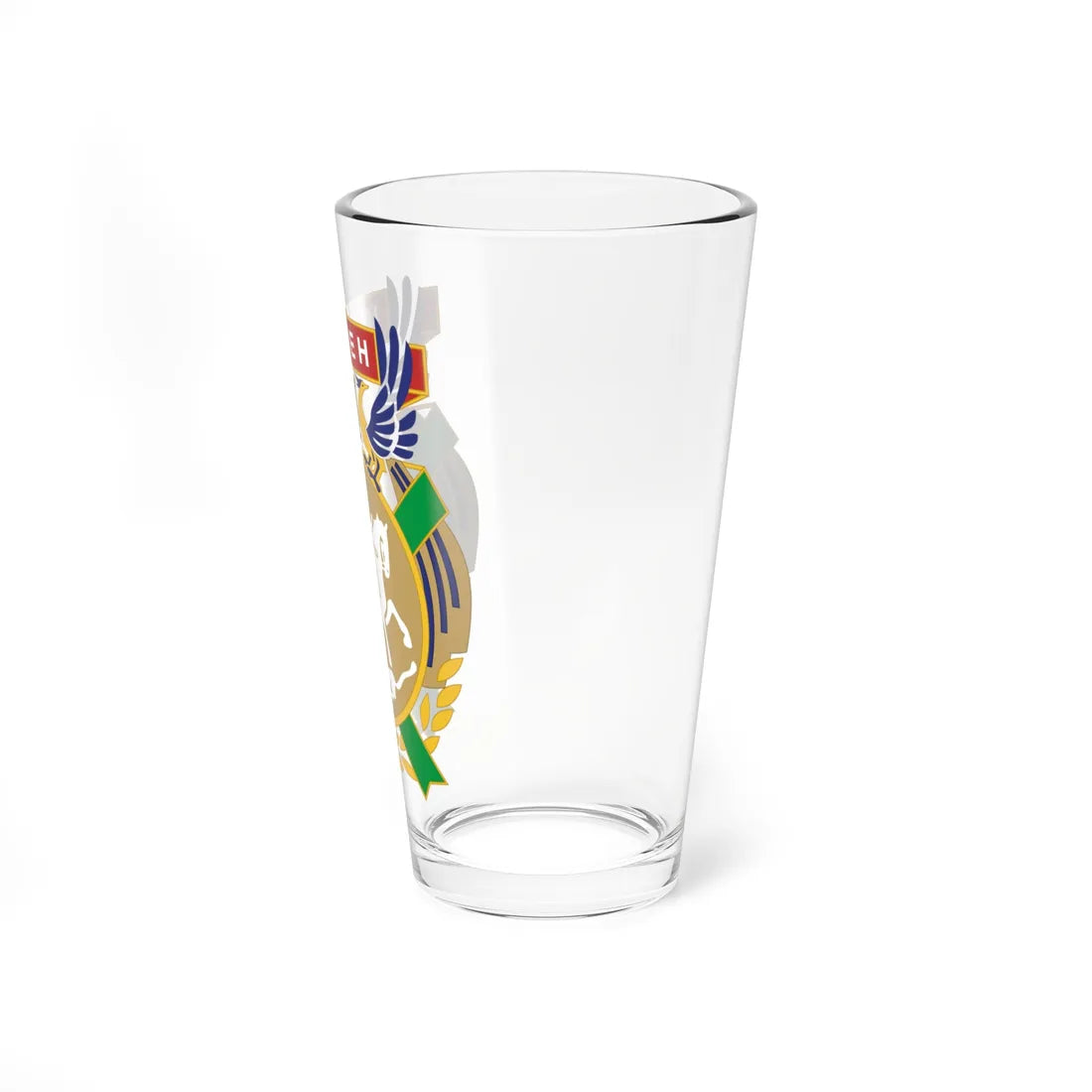 Emblem of Shumen (Bulgaria) (Coat of Arms) Pint Glass 16oz - Go Mug Yourself