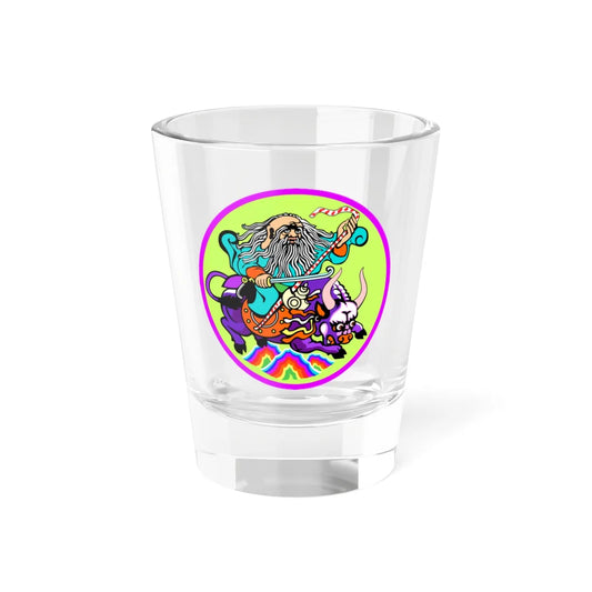 Emblem of Songino khairkhan district Ulaanbaatar (Mongolia) (Coat of Arms) Shot Glass 1.5oz 1.5oz - Go Mug Yourself