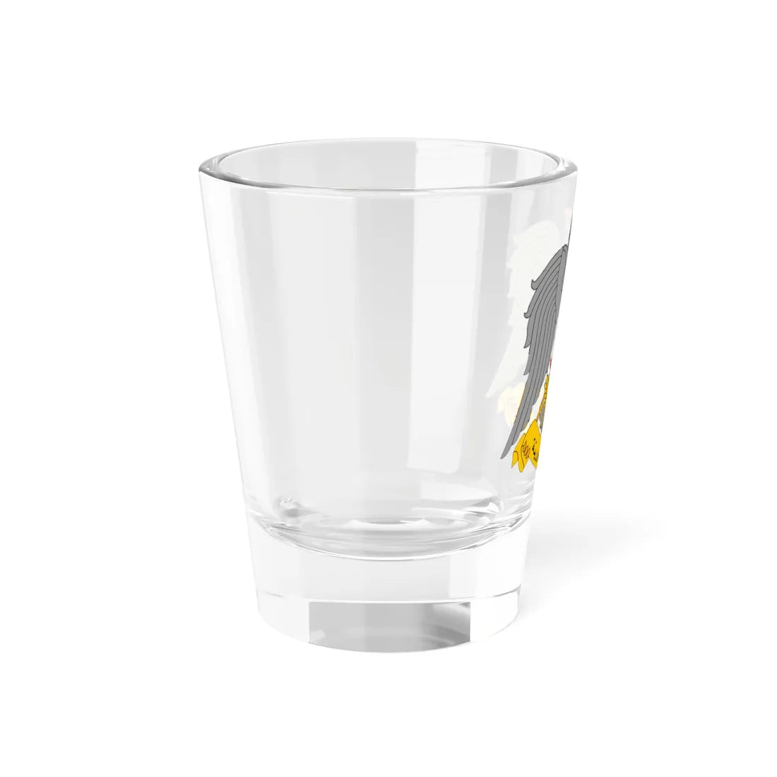 Emblem of Syria 1945-1958 (Syria) (Coat of Arms) Shot Glass 1.5oz - Go Mug Yourself