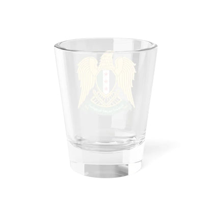 Emblem of Syria 2024-2025 (Syria) (Coat of Arms) Shot Glass 1.5oz - Go Mug Yourself