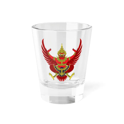 Emblem of Thailand (Thailand) (Coat of Arms) Shot Glass 1.5oz 1.5oz - Go Mug Yourself