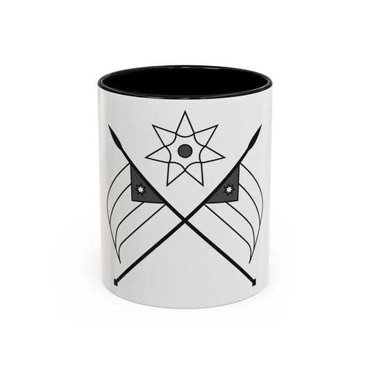 Emblem of the Arab Kingdom of Syria (1920) - Accent Coffee Mug 11oz Black - Go Mug Yourself