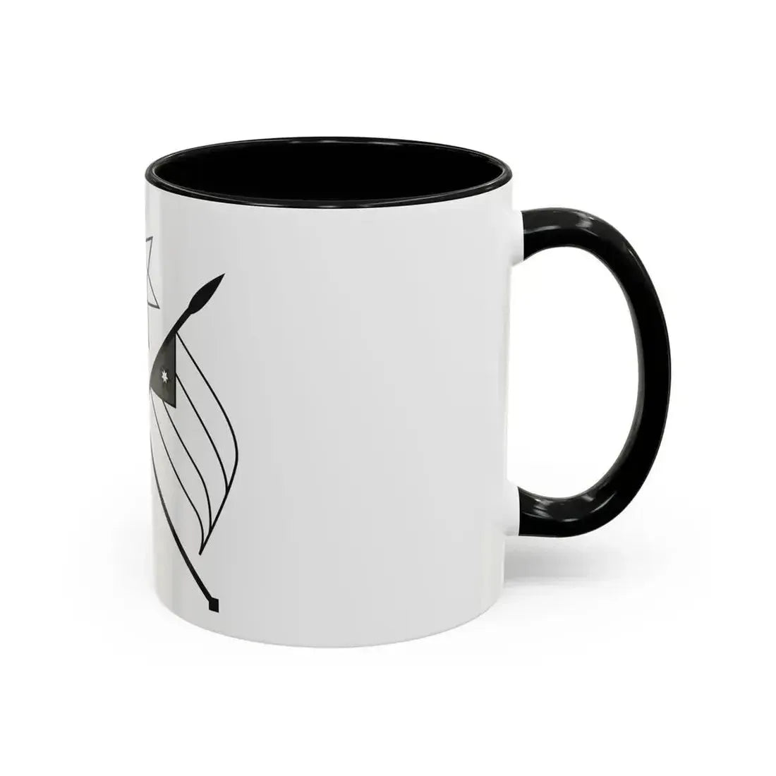 Emblem of the Arab Kingdom of Syria (1920) - Accent Coffee Mug - Go Mug Yourself