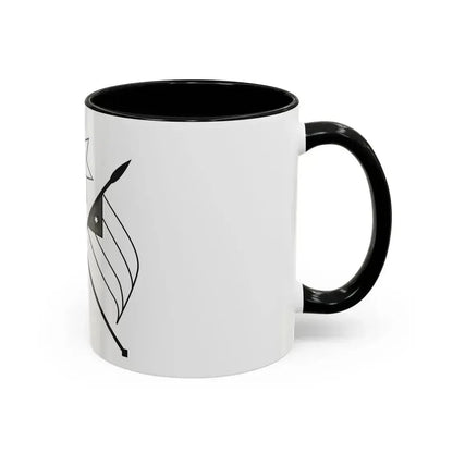Emblem of the Arab Kingdom of Syria (1920) - Accent Coffee Mug - Go Mug Yourself