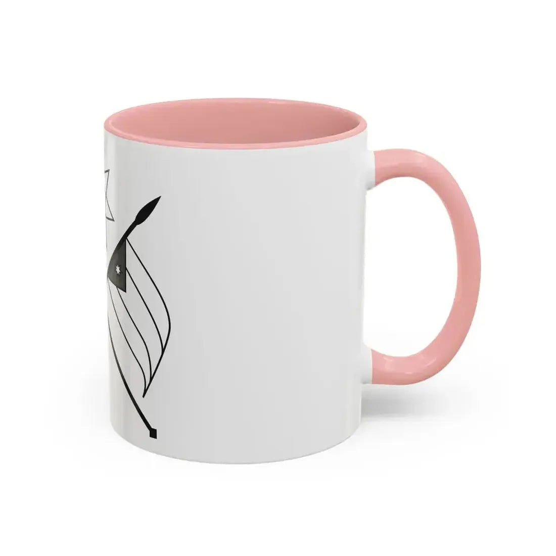 Emblem of the Arab Kingdom of Syria (1920) - Accent Coffee Mug - Go Mug Yourself