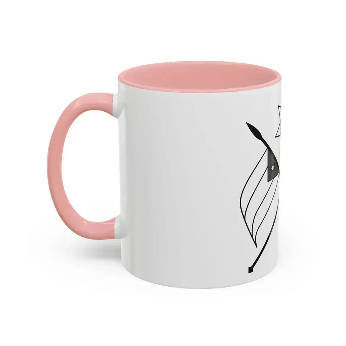 Emblem of the Arab Kingdom of Syria (1920) - Accent Coffee Mug - Go Mug Yourself