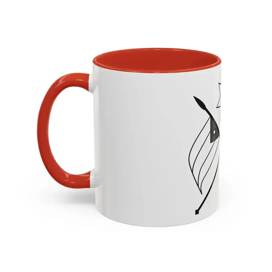 Emblem of the Arab Kingdom of Syria (1920) - Accent Coffee Mug - Go Mug Yourself