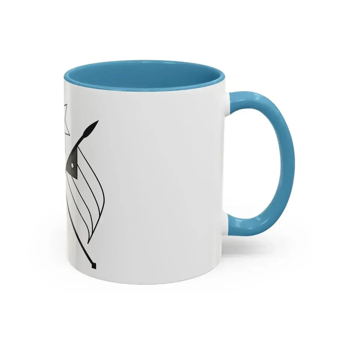 Emblem of the Arab Kingdom of Syria (1920) - Accent Coffee Mug - Go Mug Yourself
