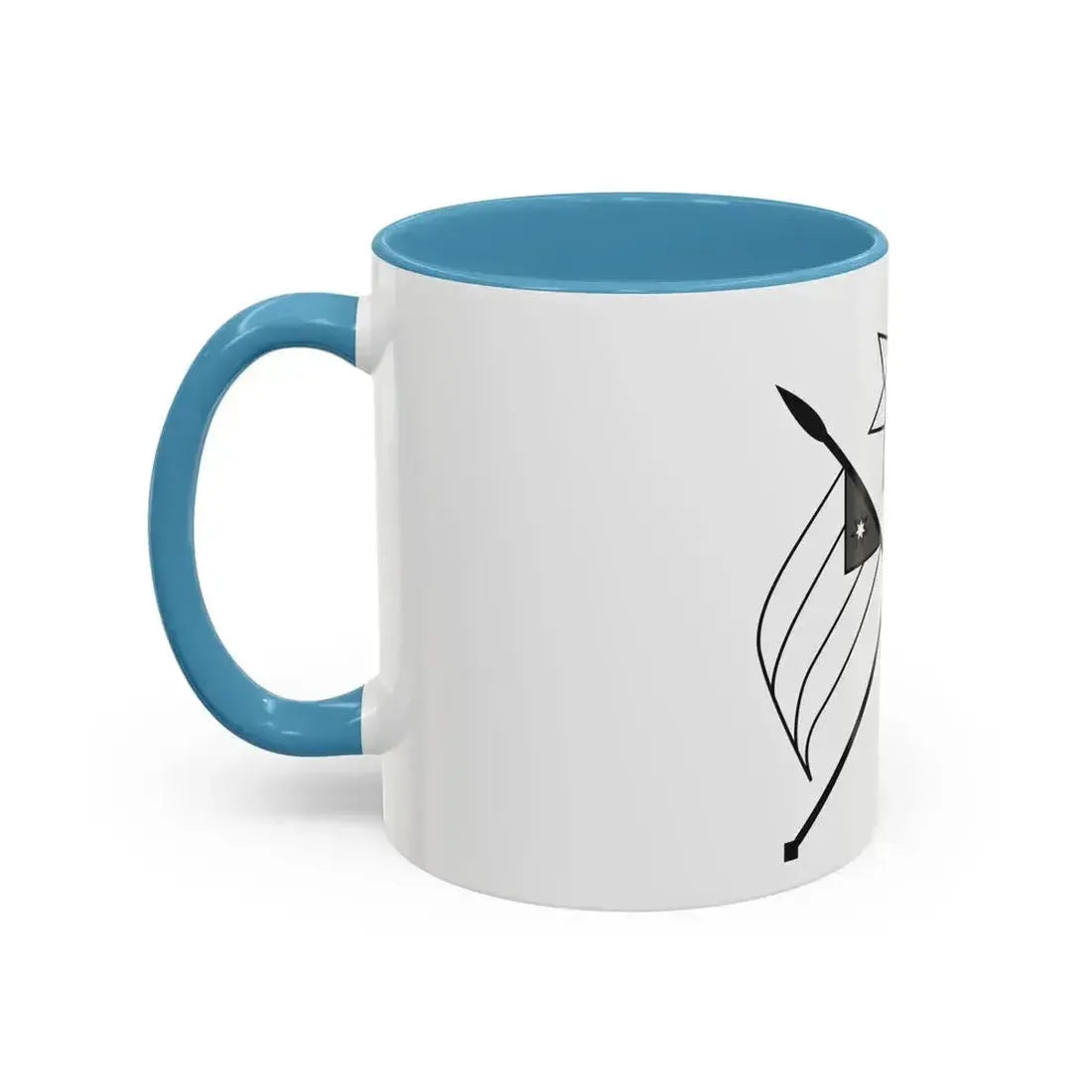 Emblem of the Arab Kingdom of Syria (1920) - Accent Coffee Mug - Go Mug Yourself