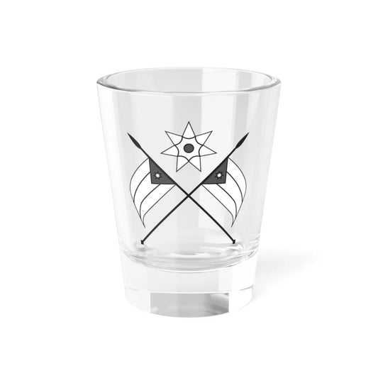 Emblem of the Arab Kingdom of Syria 1920 (Syria) (Coat of Arms) Shot Glass 1.5oz 1.5oz - Go Mug Yourself