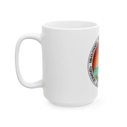 Emblem of the Armenian SSR (1922) - White Coffee Mug - Go Mug Yourself