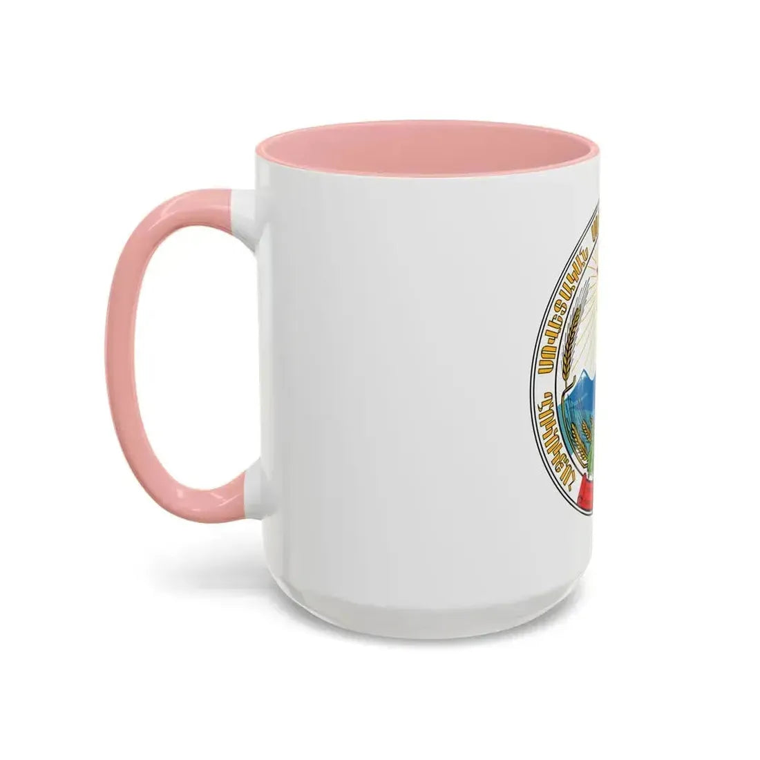Emblem of the Armenian SSR - Accent Coffee Mug - Go Mug Yourself