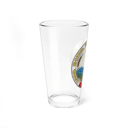 Emblem of the Armenian SSR - Pint Glass 16oz - Go Mug Yourself