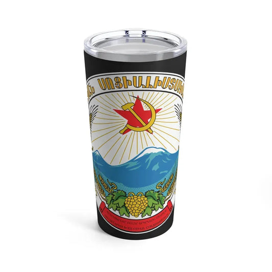 Emblem of the Armenian SSR - Tumbler 20oz 20oz - Go Mug Yourself