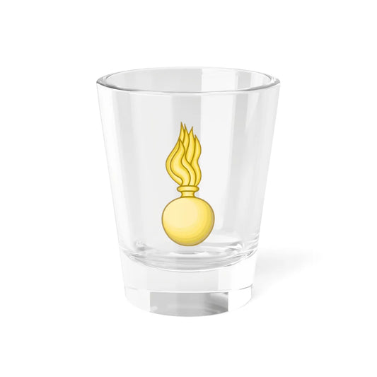 Emblem of the Artillery Forces of the Spanish Army Common (Spain) (Coat of Arms) Shot Glass 1.5oz 1.5oz - Go Mug Yourself