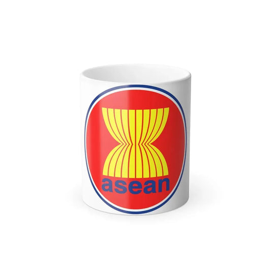Emblem of the Association of Southeast Asian Nations ASEAN - Color Changing Coffee Mug 11oz - Go Mug Yourself