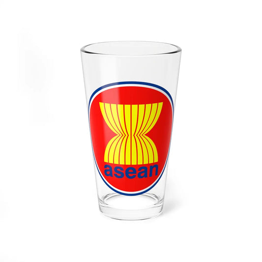 Emblem of the Association of Southeast Asian Nations ASEAN - Pint Glass 16oz-16oz-Go Mug Yourself