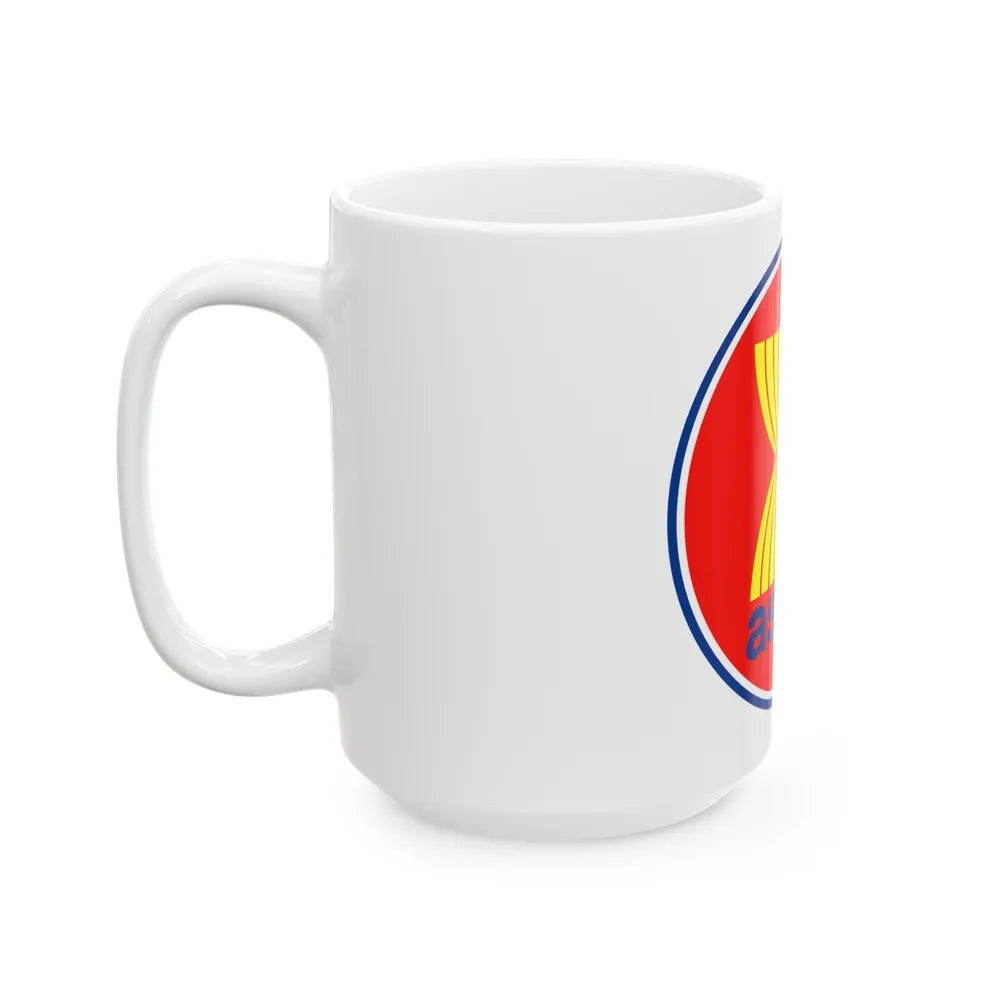 Emblem of the Association of Southeast Asian Nations ASEAN - White Coffee Mug-Go Mug Yourself