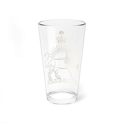 Emblem of the Azerbaijan Peoples Government (Azerbaijan) (Coat of Arms) Pint Glass 16oz - Go Mug Yourself