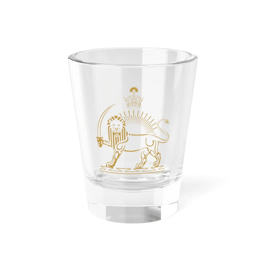 Emblem of the Azerbaijan Peoples Government (Azerbaijan) (Coat of Arms) Shot Glass 1.5oz 1.5oz - Go Mug Yourself