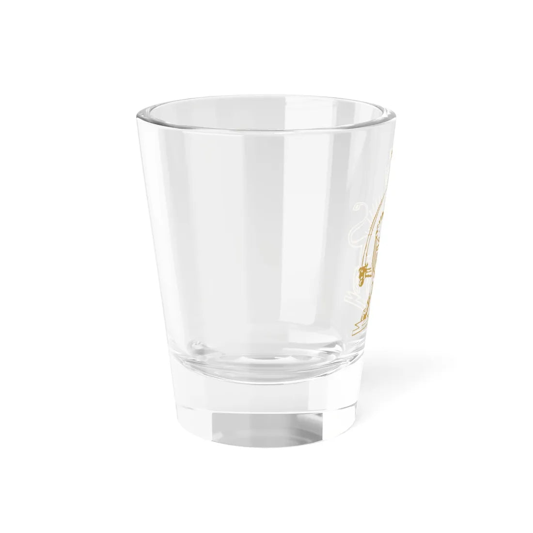 Emblem of the Azerbaijan Peoples Government (Azerbaijan) (Coat of Arms) Shot Glass 1.5oz - Go Mug Yourself