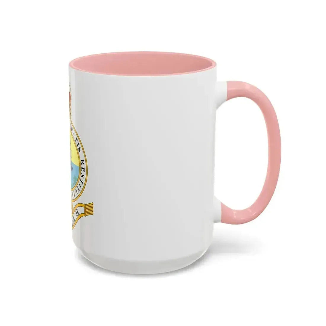 Emblem of the Bahamas (1869-1904; 1953-1964) - Accent Coffee Mug - Go Mug Yourself