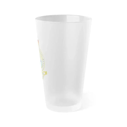 Emblem of the Bahamas (1869-1904; 1953-1964) - Frosted Pint Glass 16oz - Go Mug Yourself