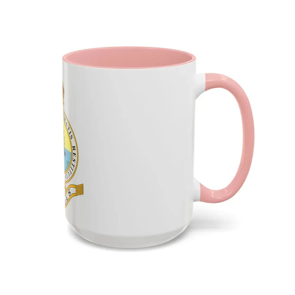Emblem of the Bahamas (1904-1953) - Accent Coffee Mug - Go Mug Yourself