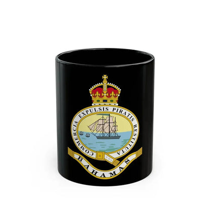 Emblem of the Bahamas (1904-1953) - Black Coffee Mug 11oz - Go Mug Yourself