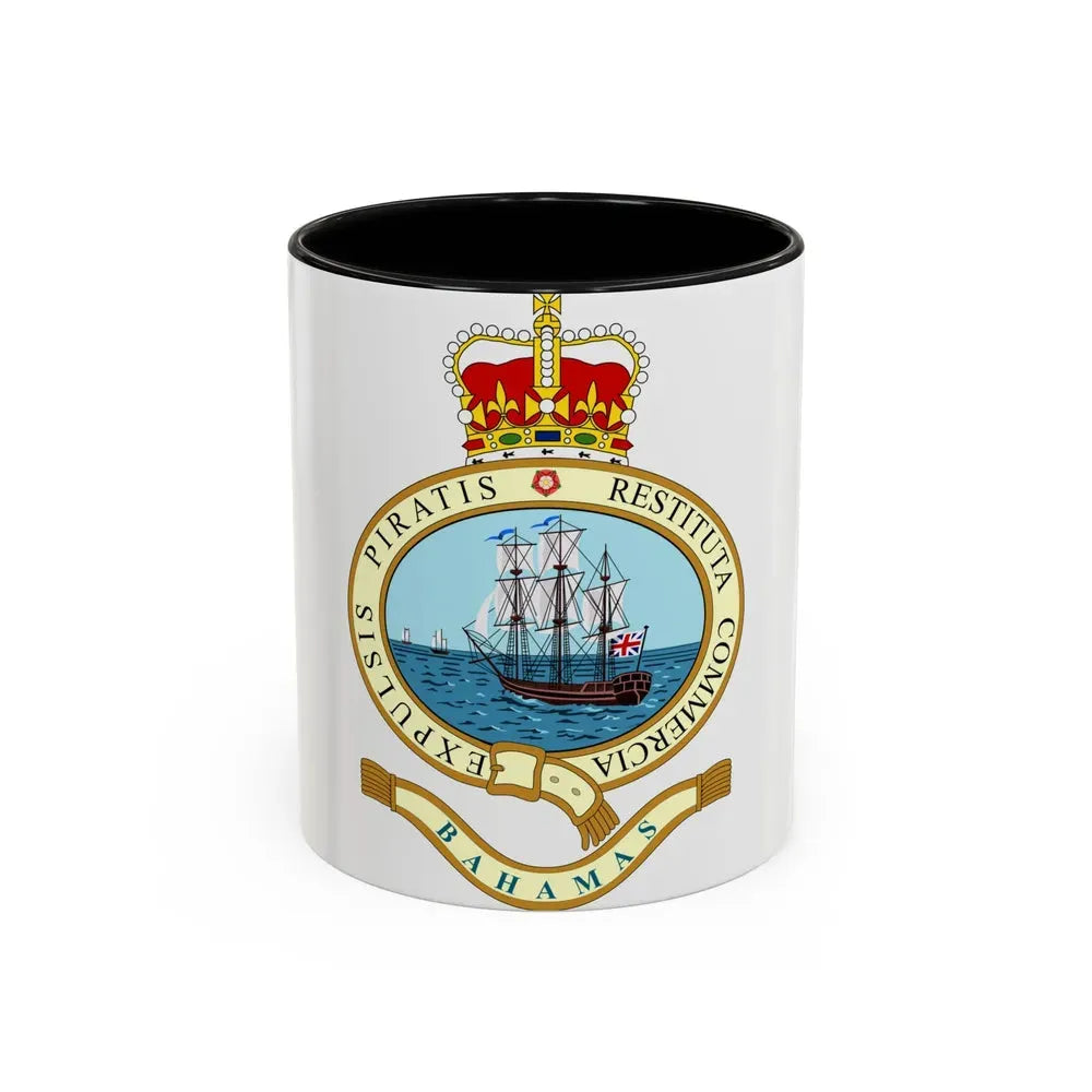 Emblem of the Bahamas (1964-1973) - Accent Coffee Mug 11oz Black - Go Mug Yourself