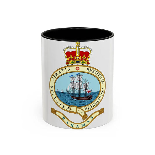 Emblem of the Bahamas (1964-1973) - Accent Coffee Mug 11oz Black - Go Mug Yourself
